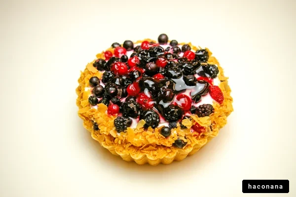 ベリーたっぷりのタルト