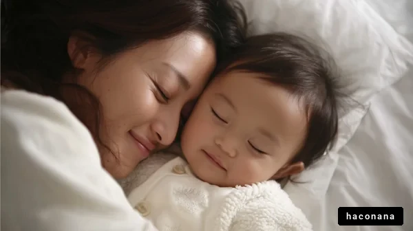 母と子の幸せな時間