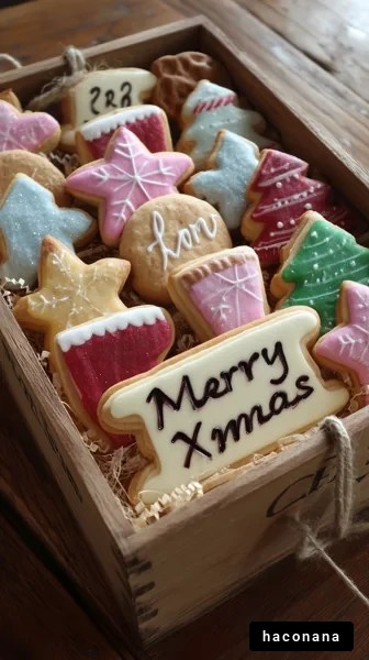 クリスマスクッキーの詰め合わせ