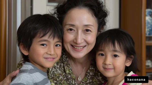 家族の温かいひととき