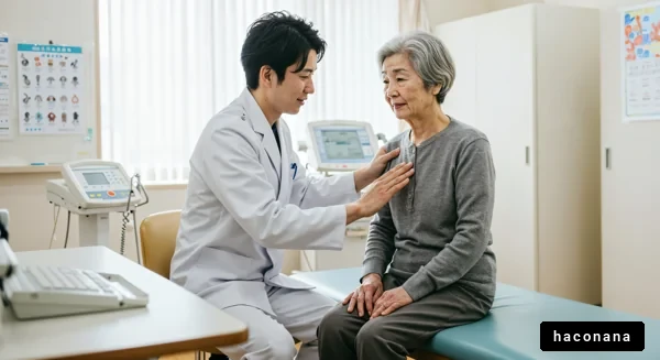 医療現場での診察風景