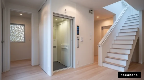 モダンな住居の内部空間