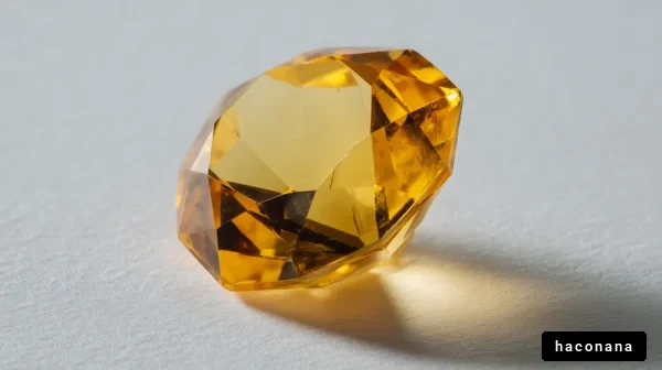 美しい黄色の宝石