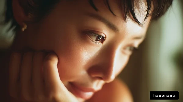 内省する女性の肖像