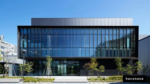 現代的な建物の外観