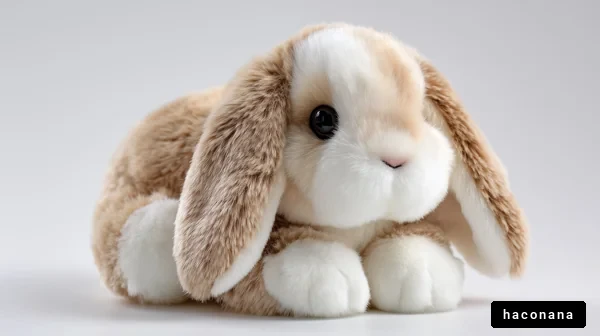 かわいいウサギのぬいぐるみ