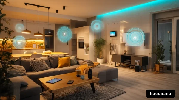 現代的なリビングルームの風景