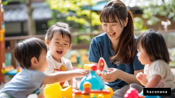 子供と遊ぶ楽しい時間