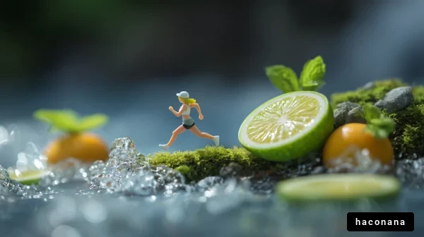 ランニングと自然の調和