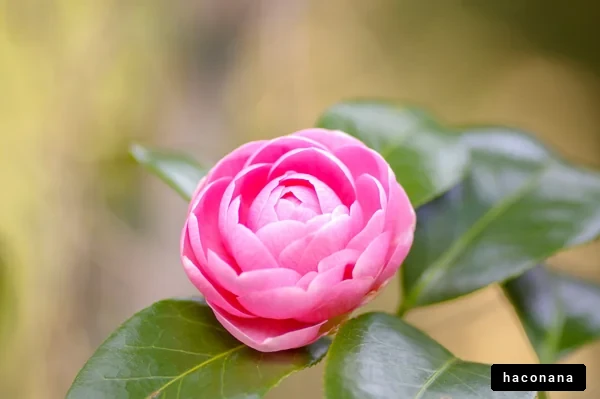 美しいピンクの花