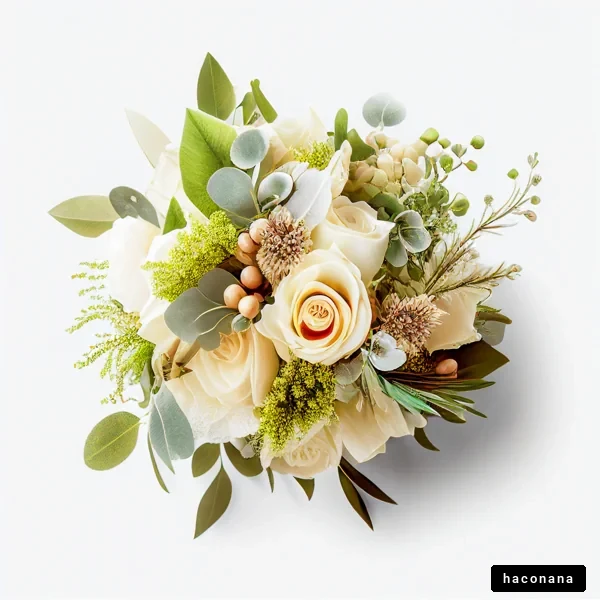 美しい花束のアレンジメント