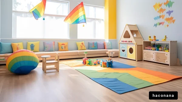 カラフルな子供部屋