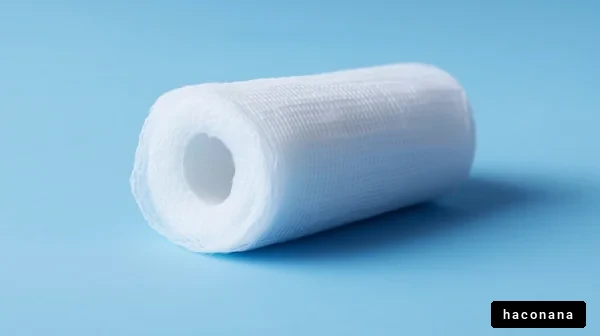 医療用包帯のロール