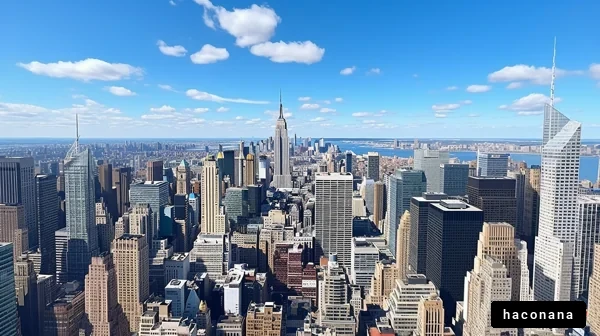 ニューヨークの高層ビル群