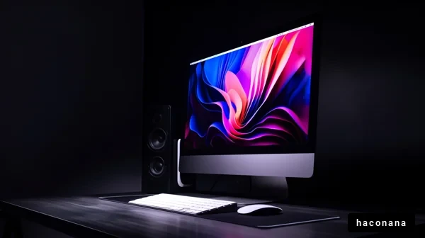 スタイリッシュなデスク環境