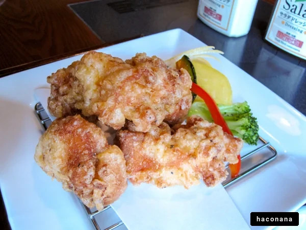 ジューシーな唐揚げ盛り合わせ