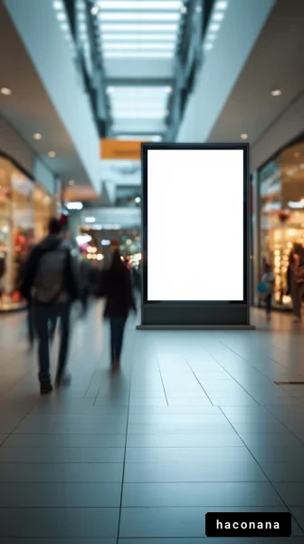 ショッピングモール内の風景