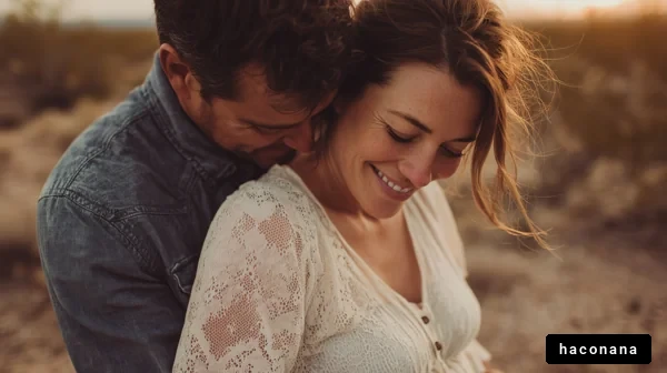 愛情あふれるカップル