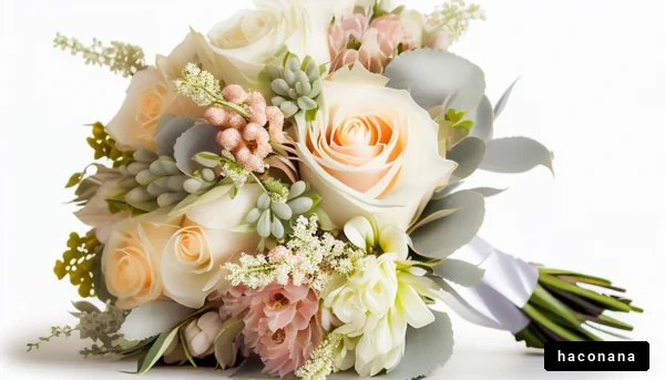 エレガントな花束の画像
