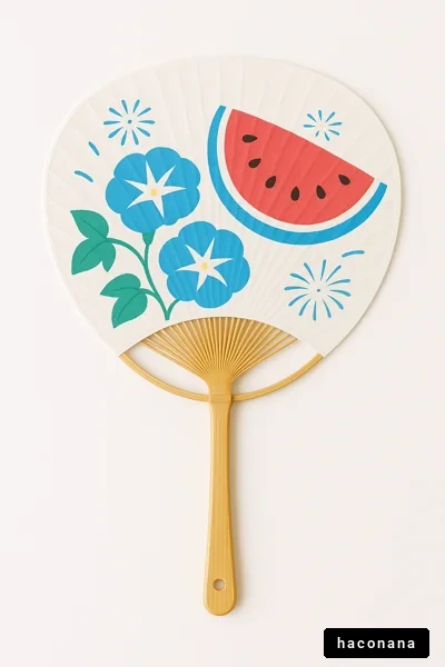 夏を感じるうちわ