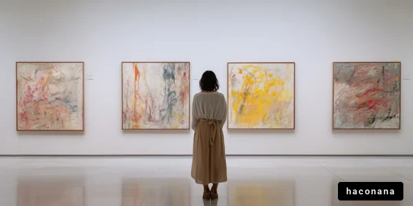 アートギャラリーでの鑑賞