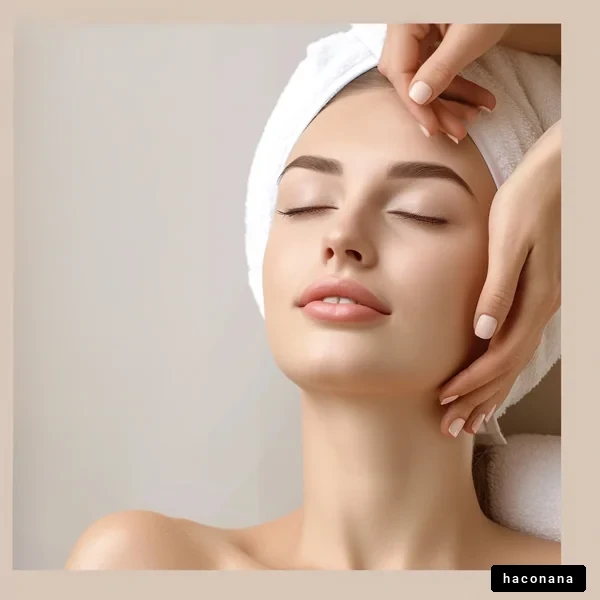 リラックスした女性の表情