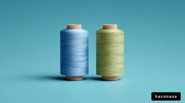 カラフルな糸のコレクション