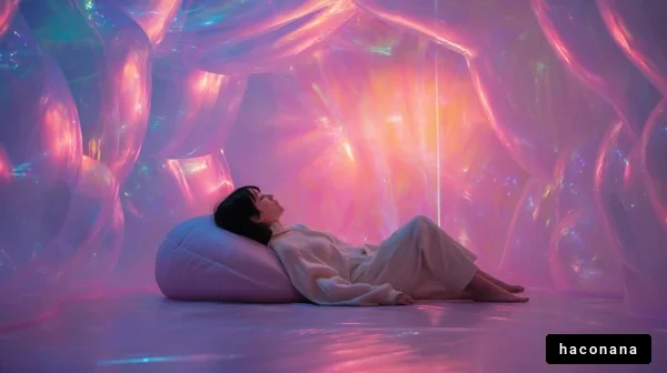 幻想的な空間でリラックス