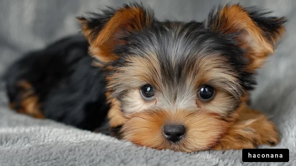 かわいい子犬のポートレート