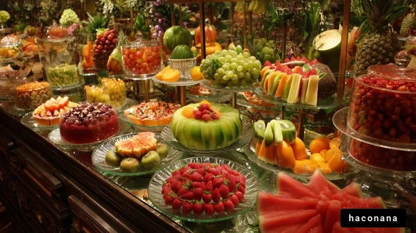 色とりどりのフルーツのバリエーション