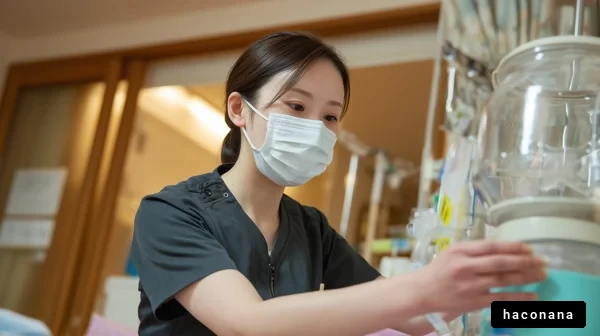 医療現場で働く看護師