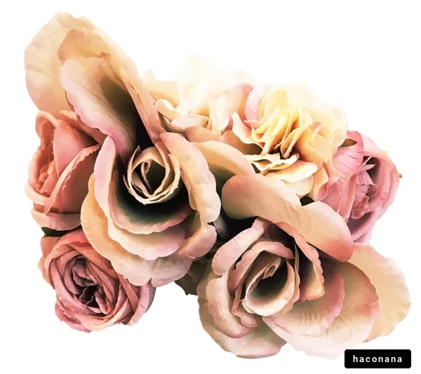 優雅なピンクの花束