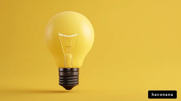 明るい電球のイメージ