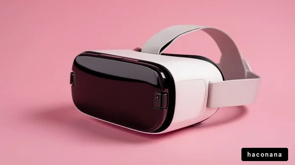 VRヘッドセットの近アップ写真