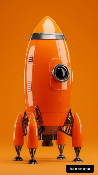 オレンジのロケット