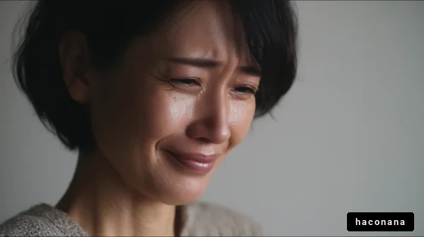 感情が溢れる瞬間