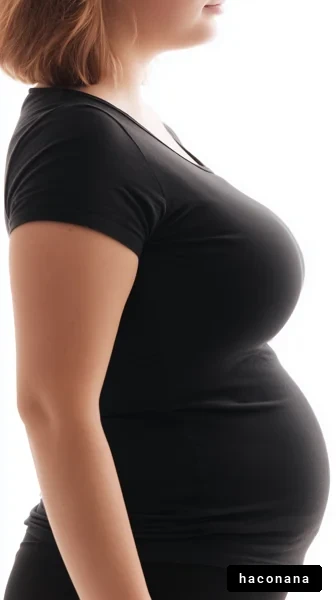 妊婦のシルエット