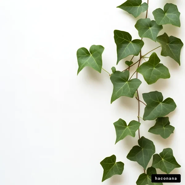 アイビーの緑の葉