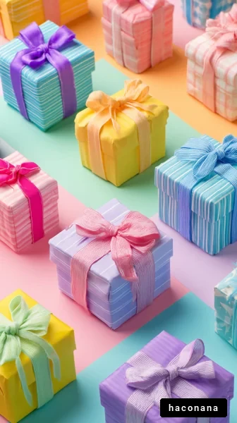 華やかなギフトボックス