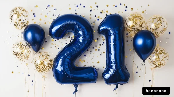 21歳の誕生日のお祝い