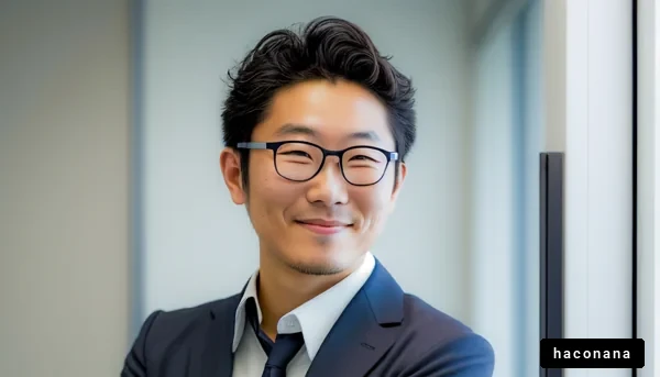 ビジネスマンのポートレート