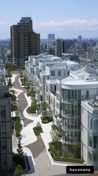 近代的な街並みの風景