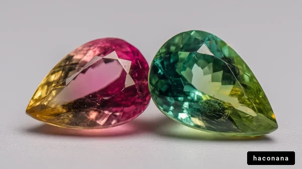 美しいカラーストーンの輝き