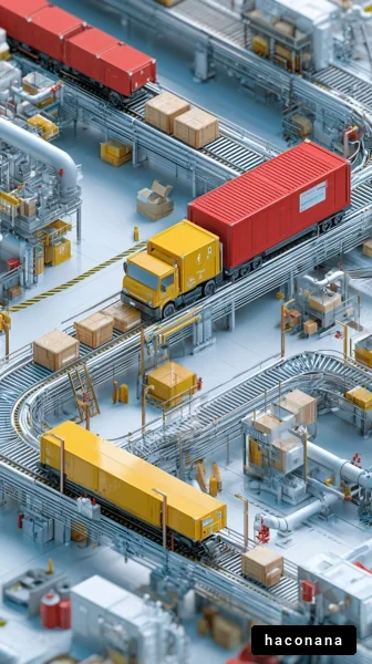 物流センターの風景