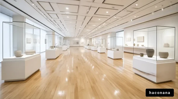 現代美術館の展示室