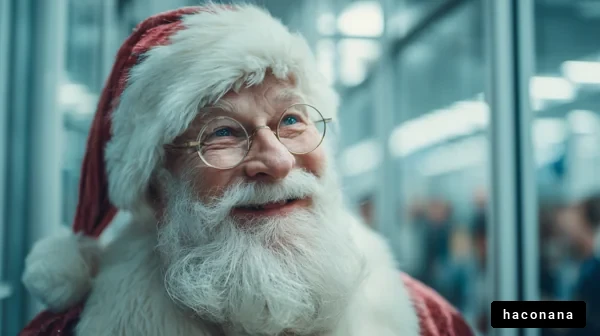 ハッピーなサンタクロース