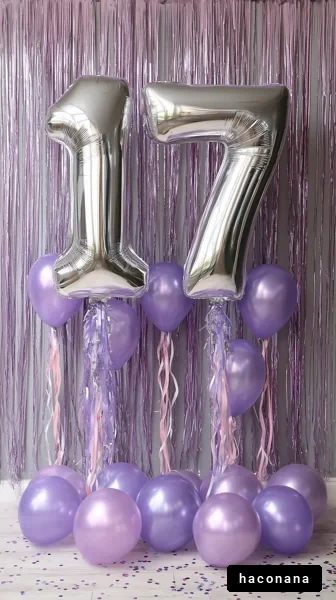 誕生日を祝う17歳