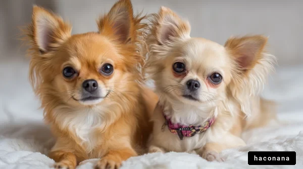 可愛いチワワの2匹