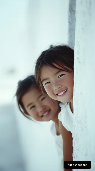 楽しい笑顔の子どもたち