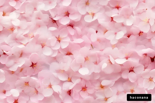 桜の花びらの背景